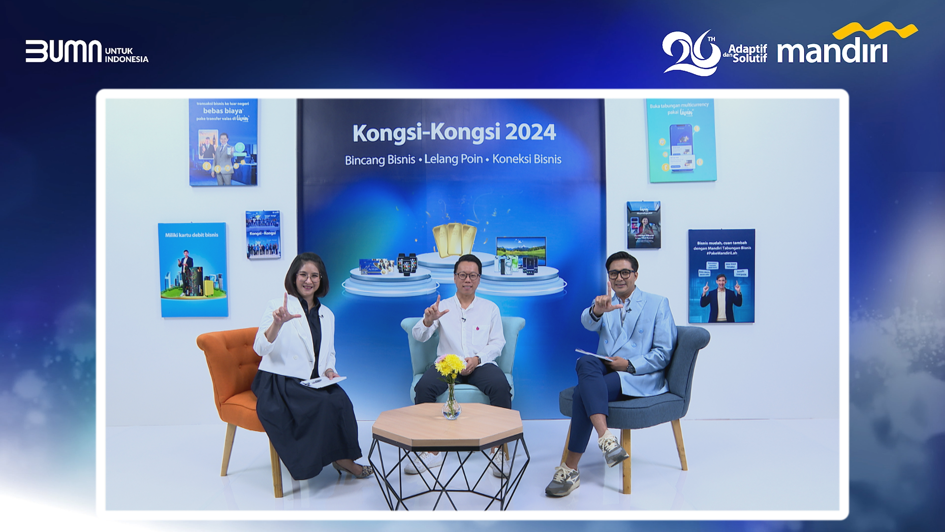 Kongsi-Kongsi 2024: Wadah Baru Kolaborasi dan Jaringan Pebisnis Bersama Bank Mandiri