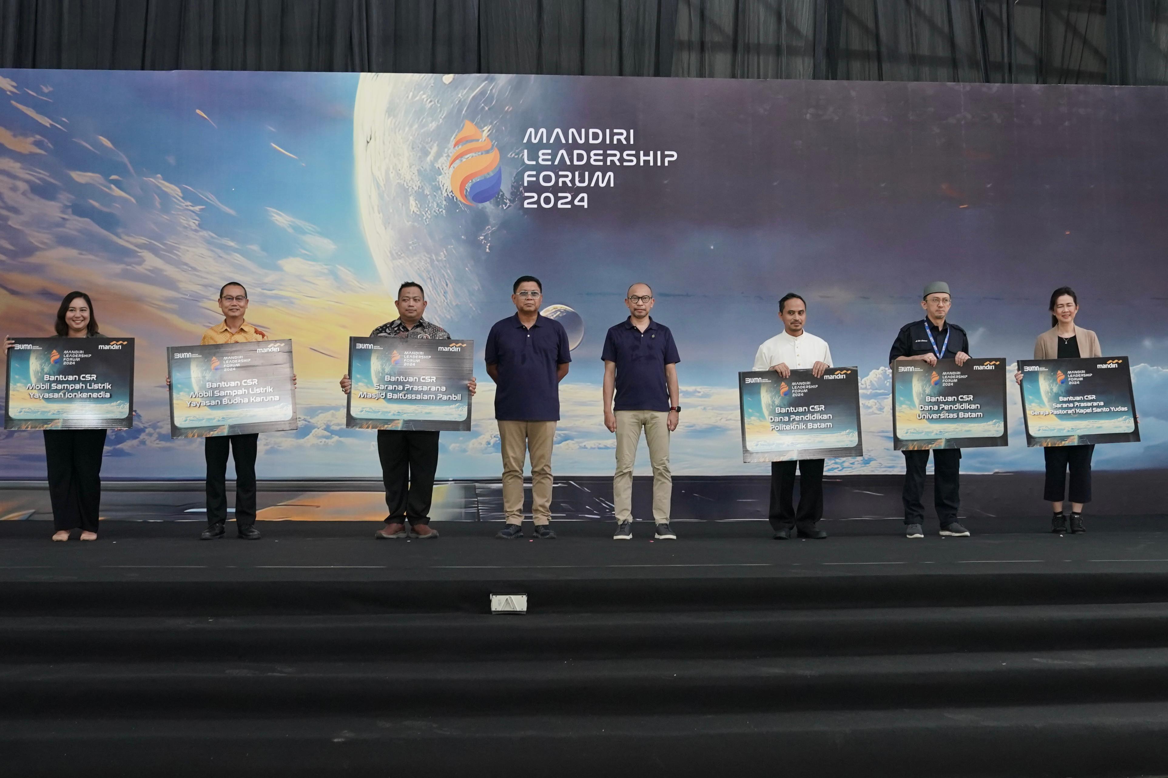 Bank Mandiri Dukung Pembangunan Berkelanjutan melalui Program TJSL di Batam