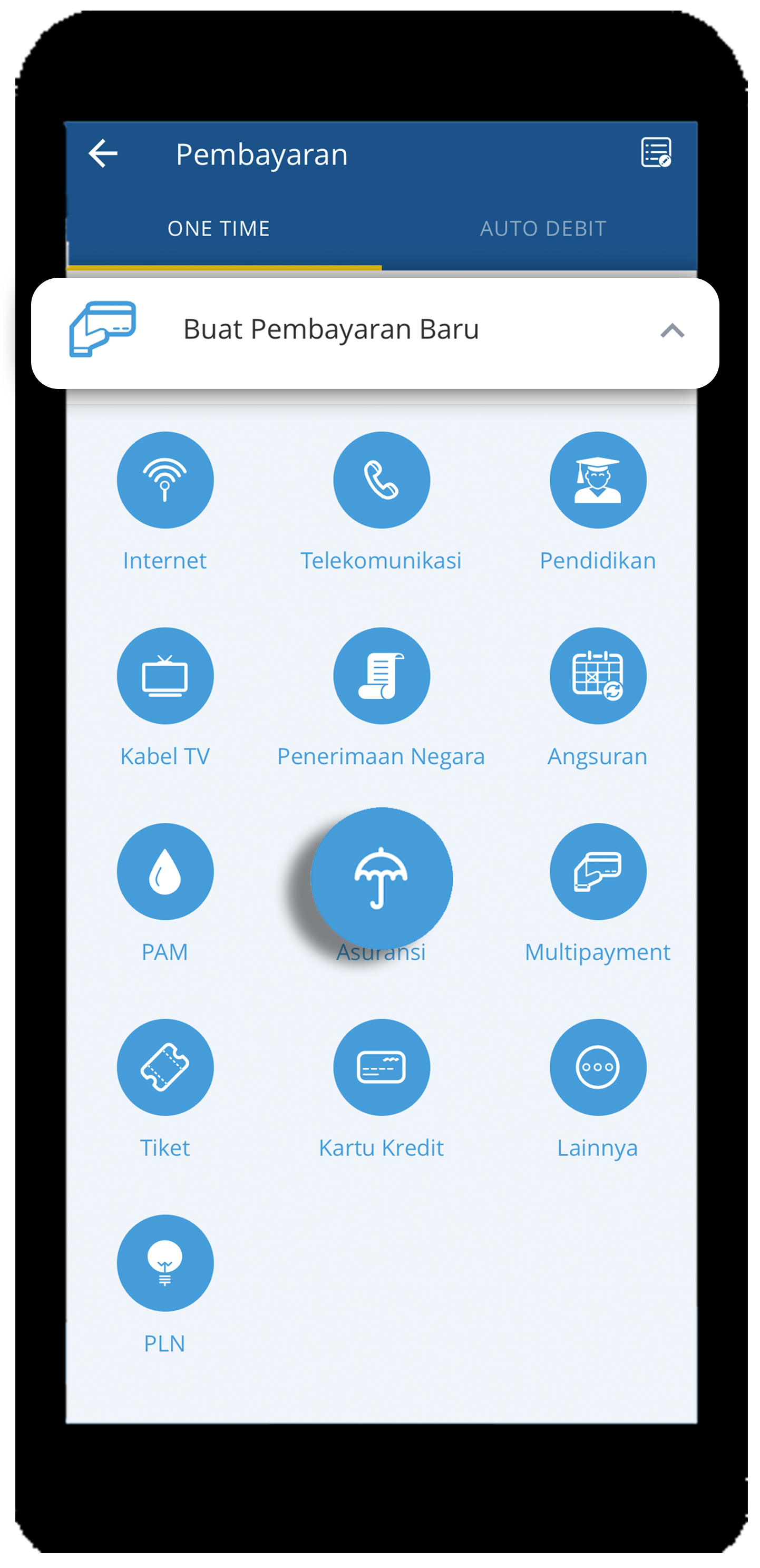 Iuran kartu kredit mandiri