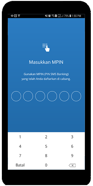 mandiri online app isi nomor kartu e-money