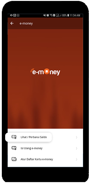 mandiri online app menu e-money