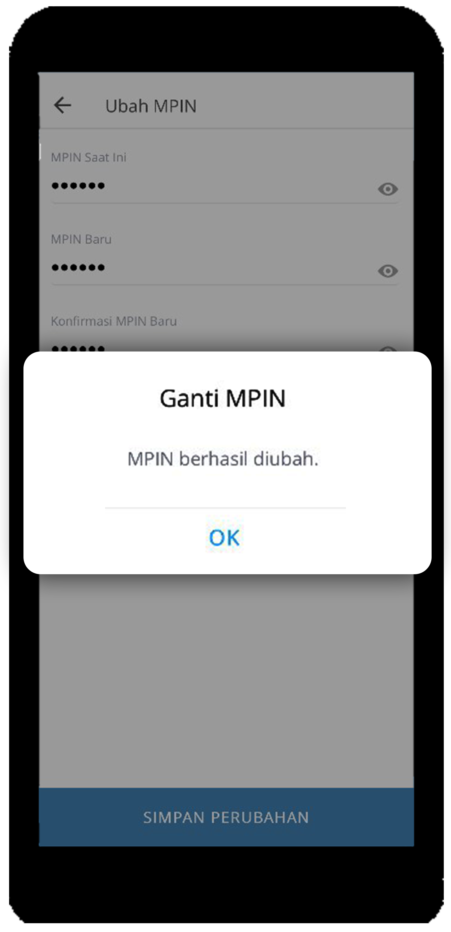 mandiri online app nomor hp dan nominal