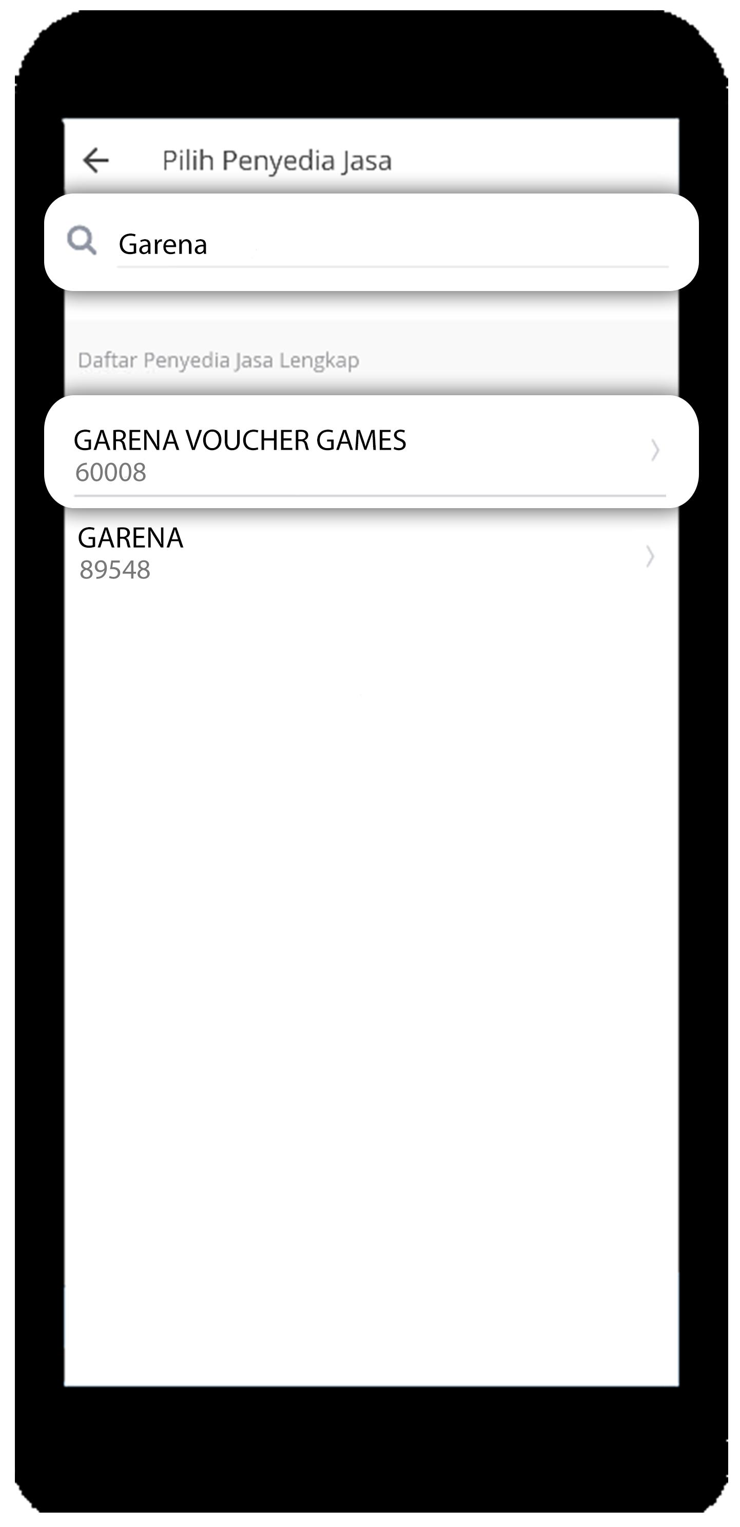 Livin' app GoPay Customer