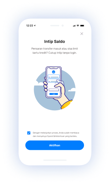 Intip saldo