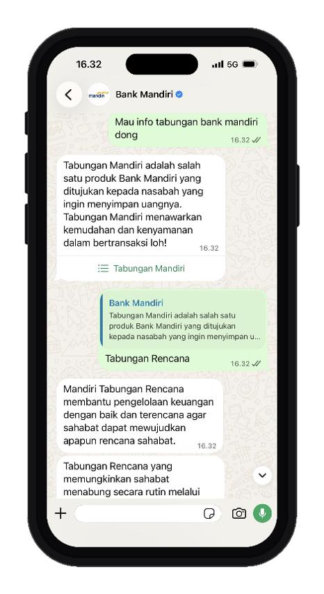 Informasi Produk dan Layanan Bank Mandiri