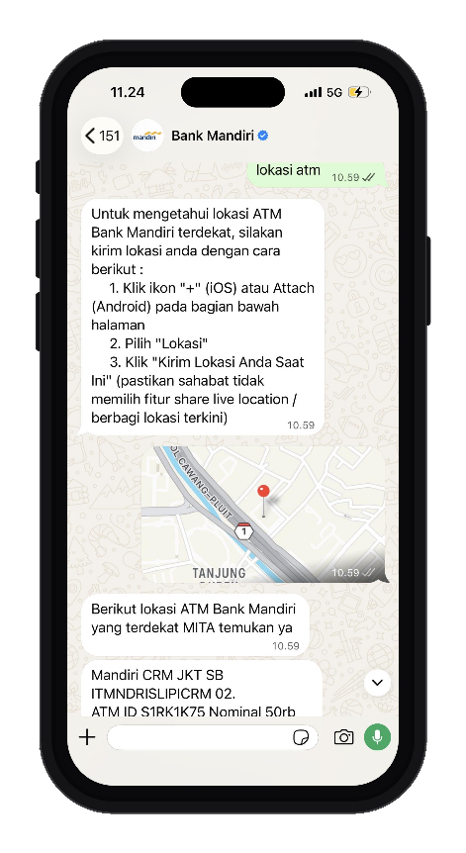 Lokasi ATM dan Cabang