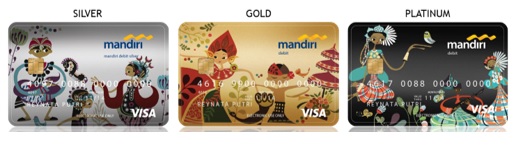 Image result for wayang debit visa mandiri