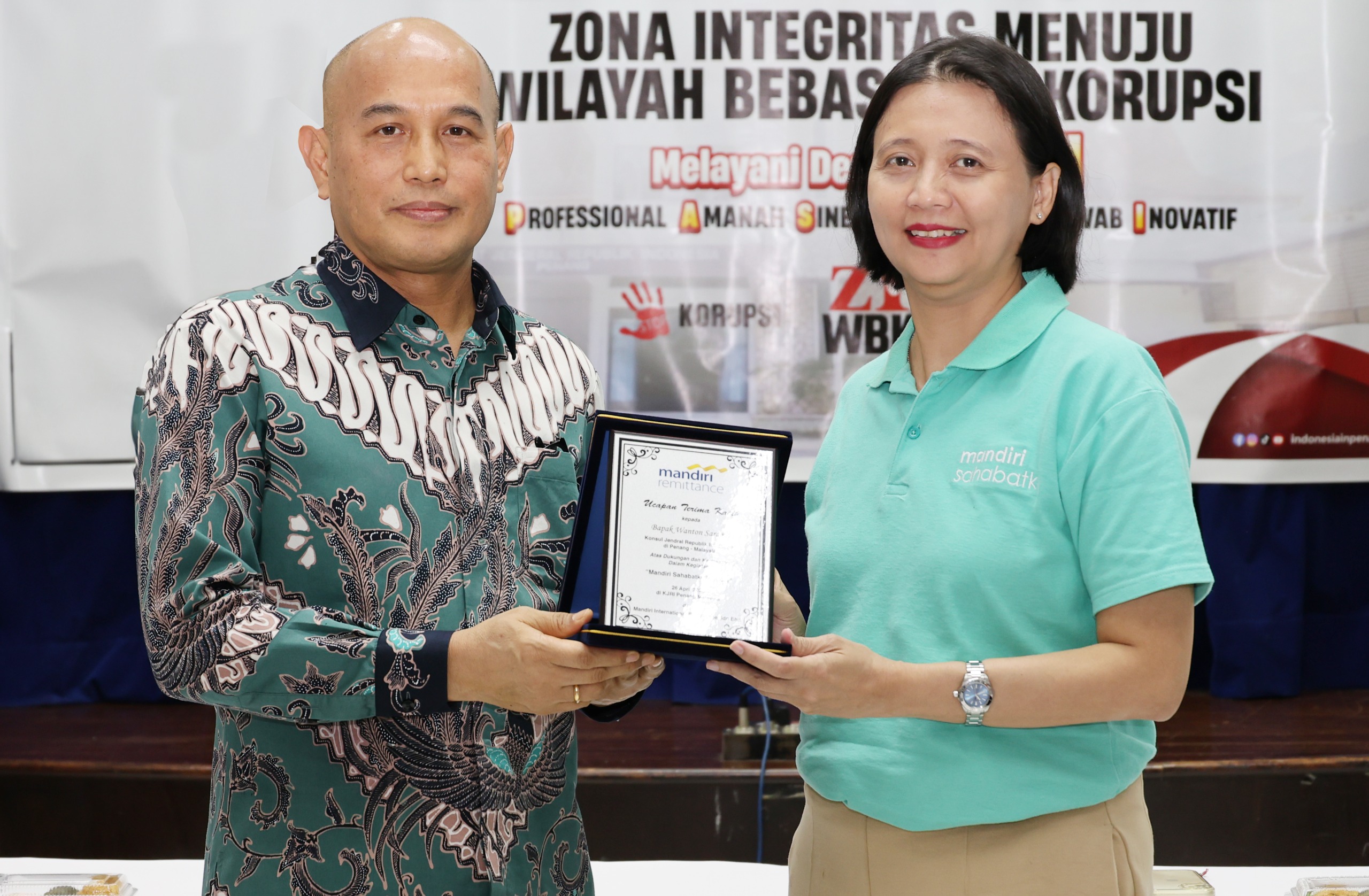 Pacu Kewirausahaan PMI, Sinergi Bank Mandiri dan KJRI Penang Gelar Program Mandiri Sahabatku