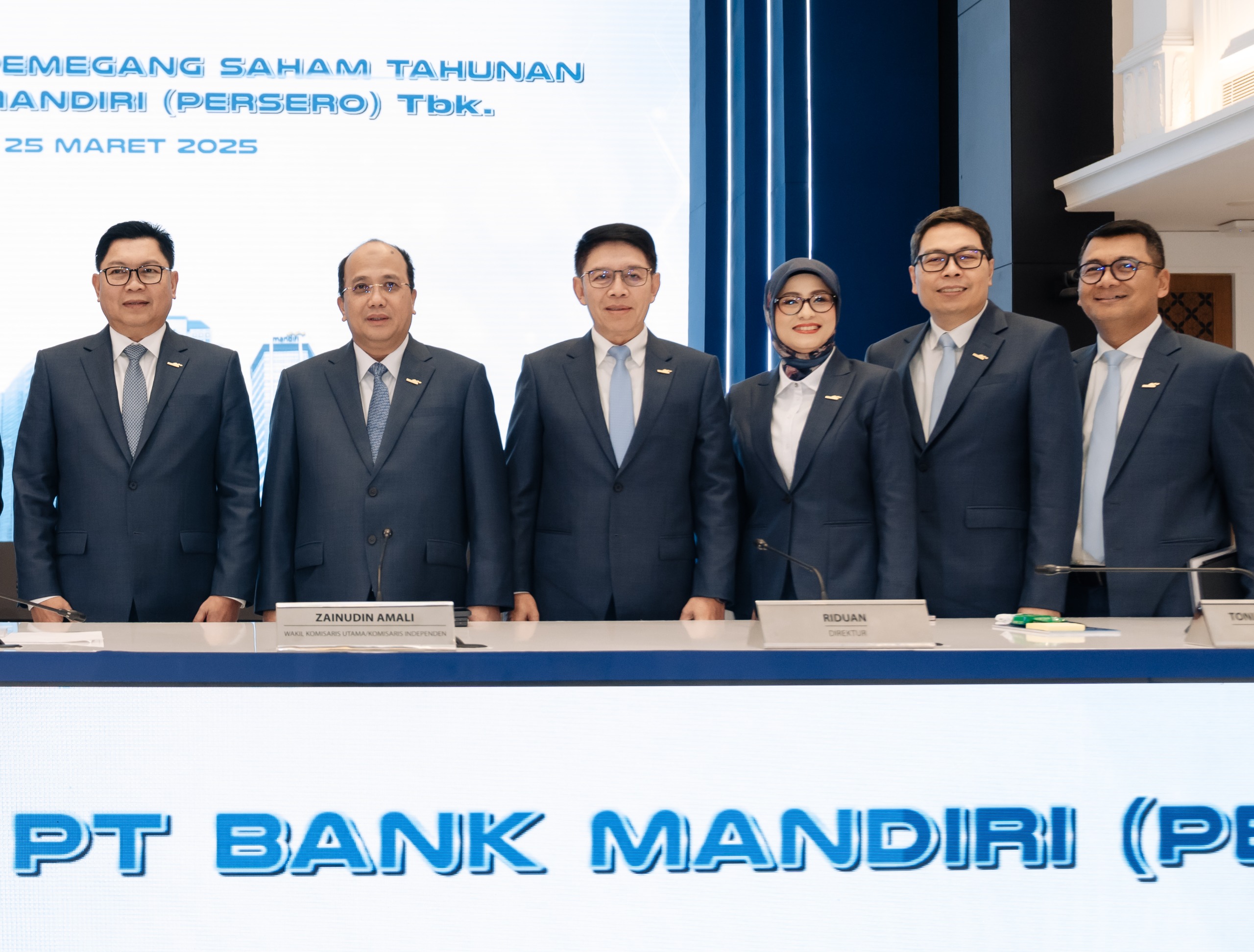 Konsisten Akselerasi Bisnis, RUPST 2025 Bank Mandiri Sepakat Tebar Dividen Rp 43,51 Triliun