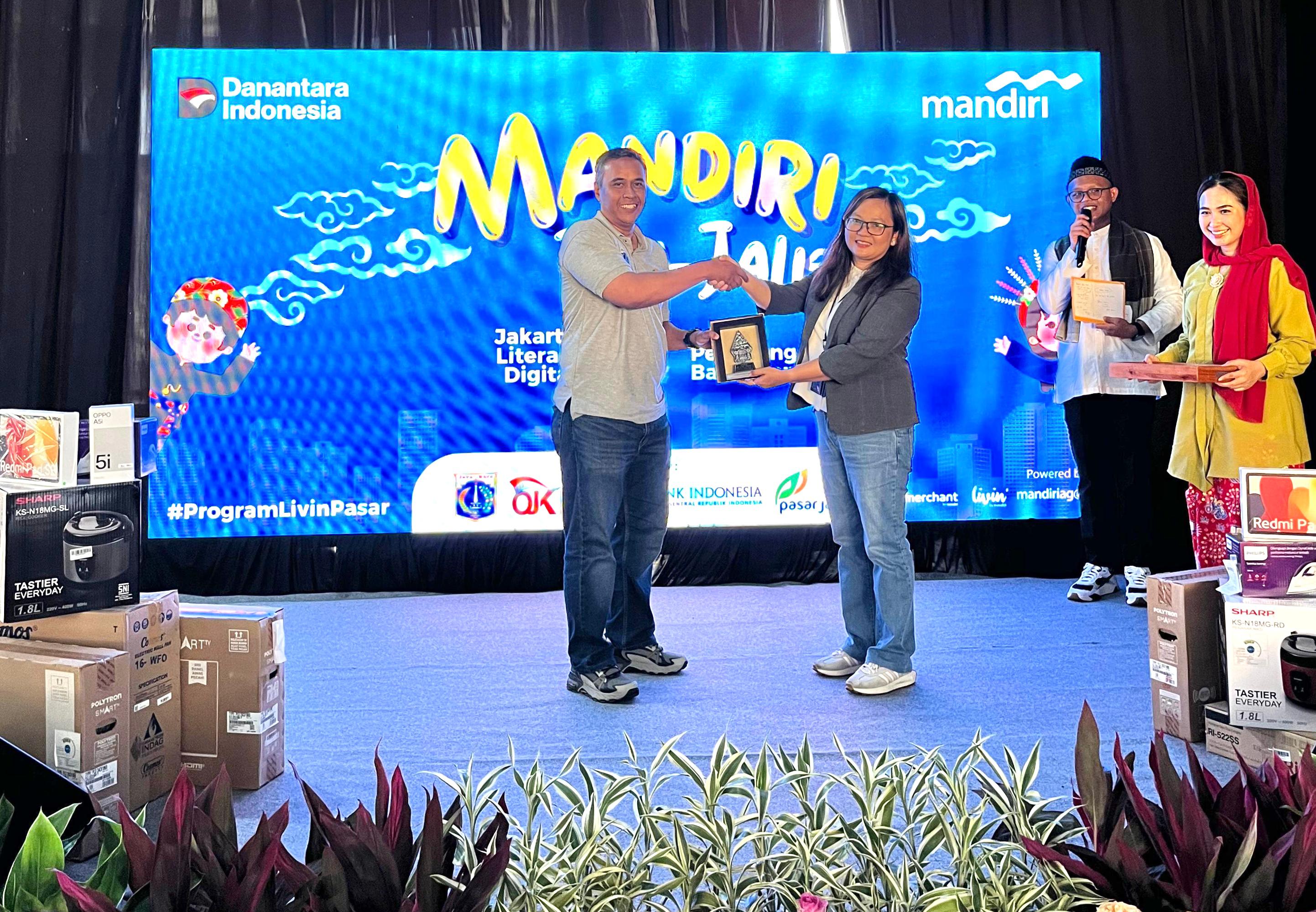 Akselerasi Keuangan yang Inklusif, Bank Mandiri Semarakkan Lomba Digitalisasi Pasar Pemprov DKI Jakarta 2025
