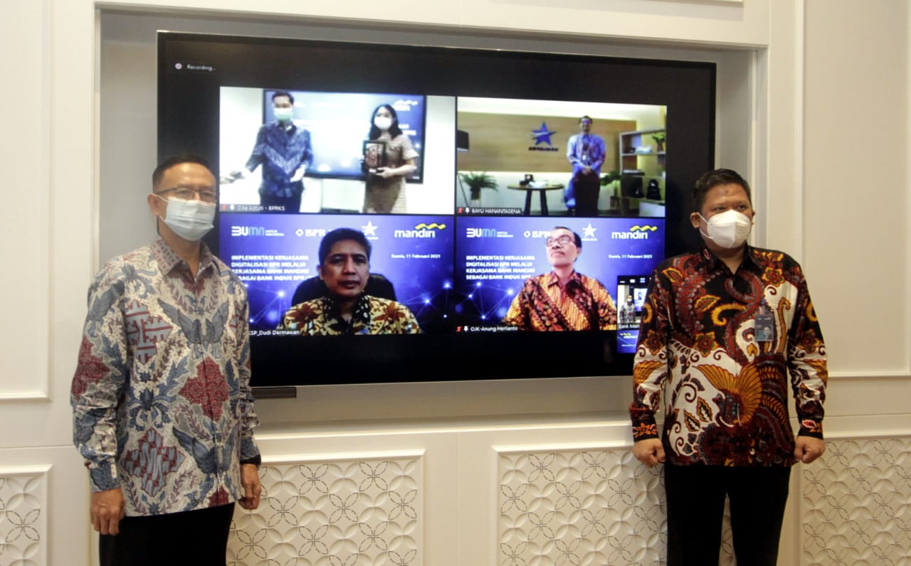 Bank Mandiri Gandeng Artajasa Integrasikan BPR ke Gerbang Pembayaran Nasional