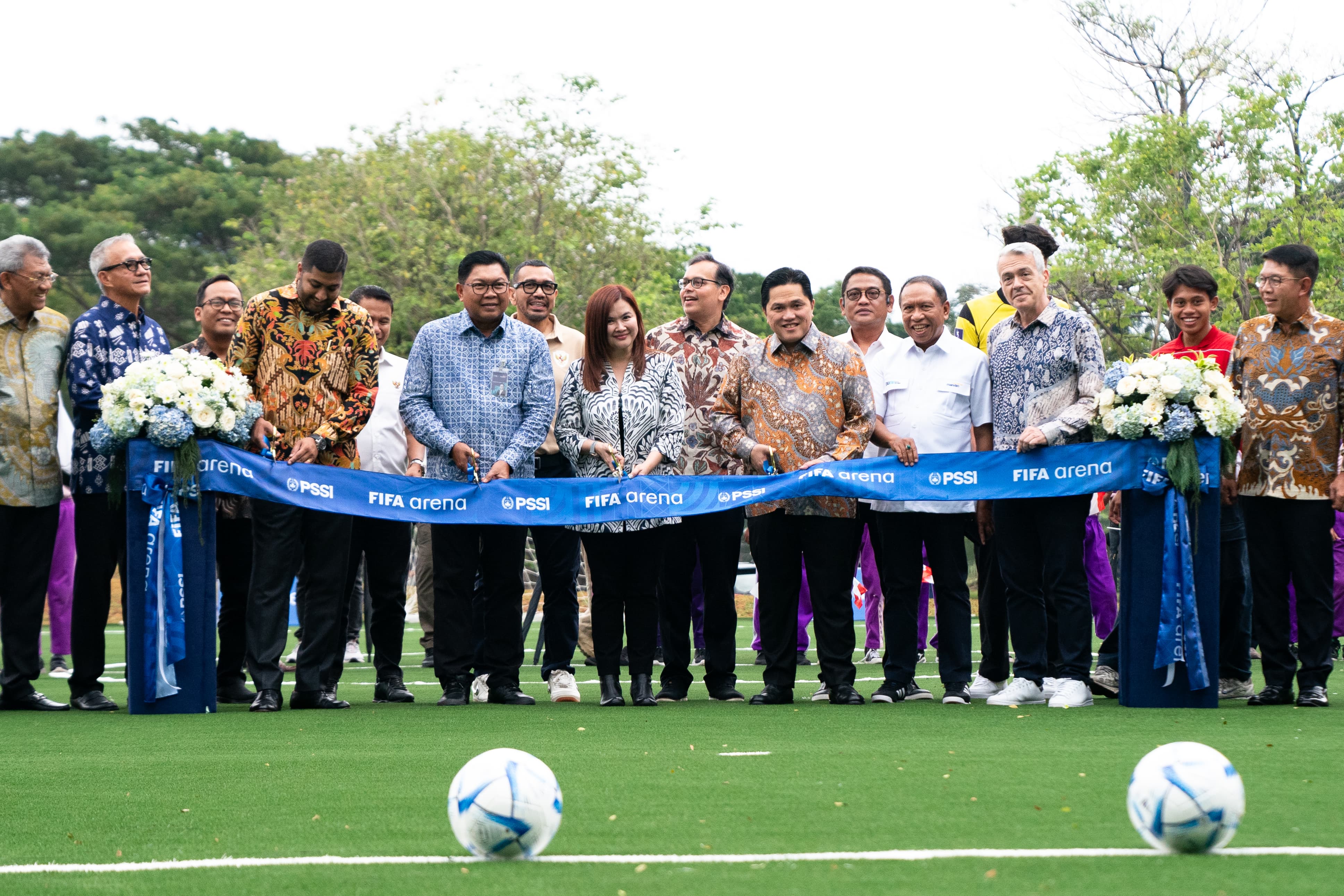 Sinergi PSSI dan FIFA Hadirkan Lapangan Sepak Bola Ramah Anak di Kawasan Bank Mandiri Wijayakusuma